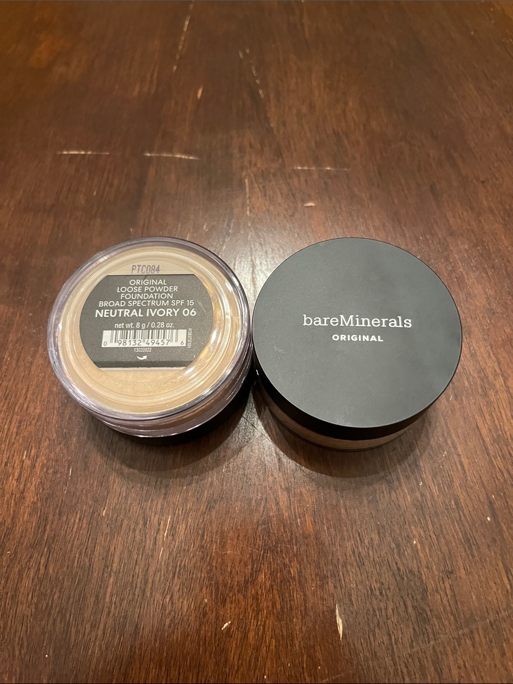 bareMinerals 2 Pack Original Loose Powder Foundation Neutral Ivory 06 NEW SEALED